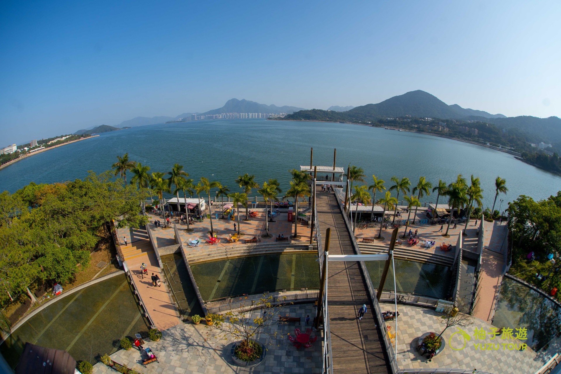 到大埔海濱公園呼吸新鮮空氣